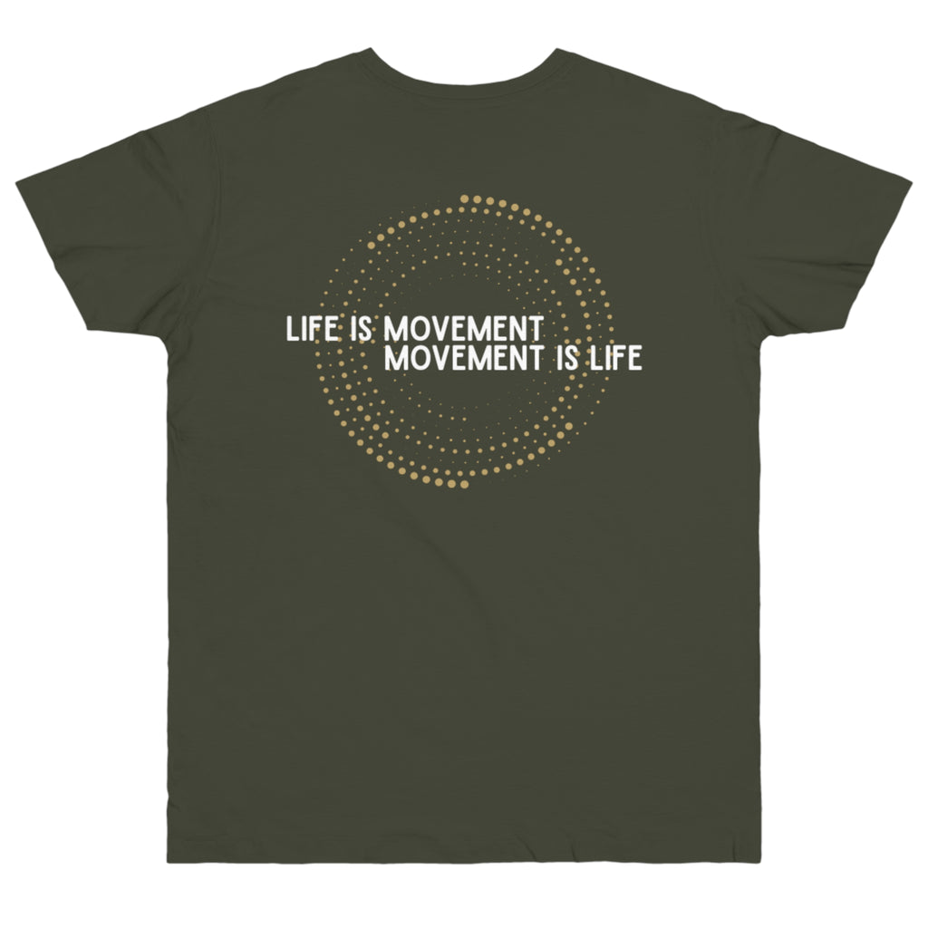 Camiseta Life is Movement – Diseño Inspirado en el Movimiento y la Vida Activa