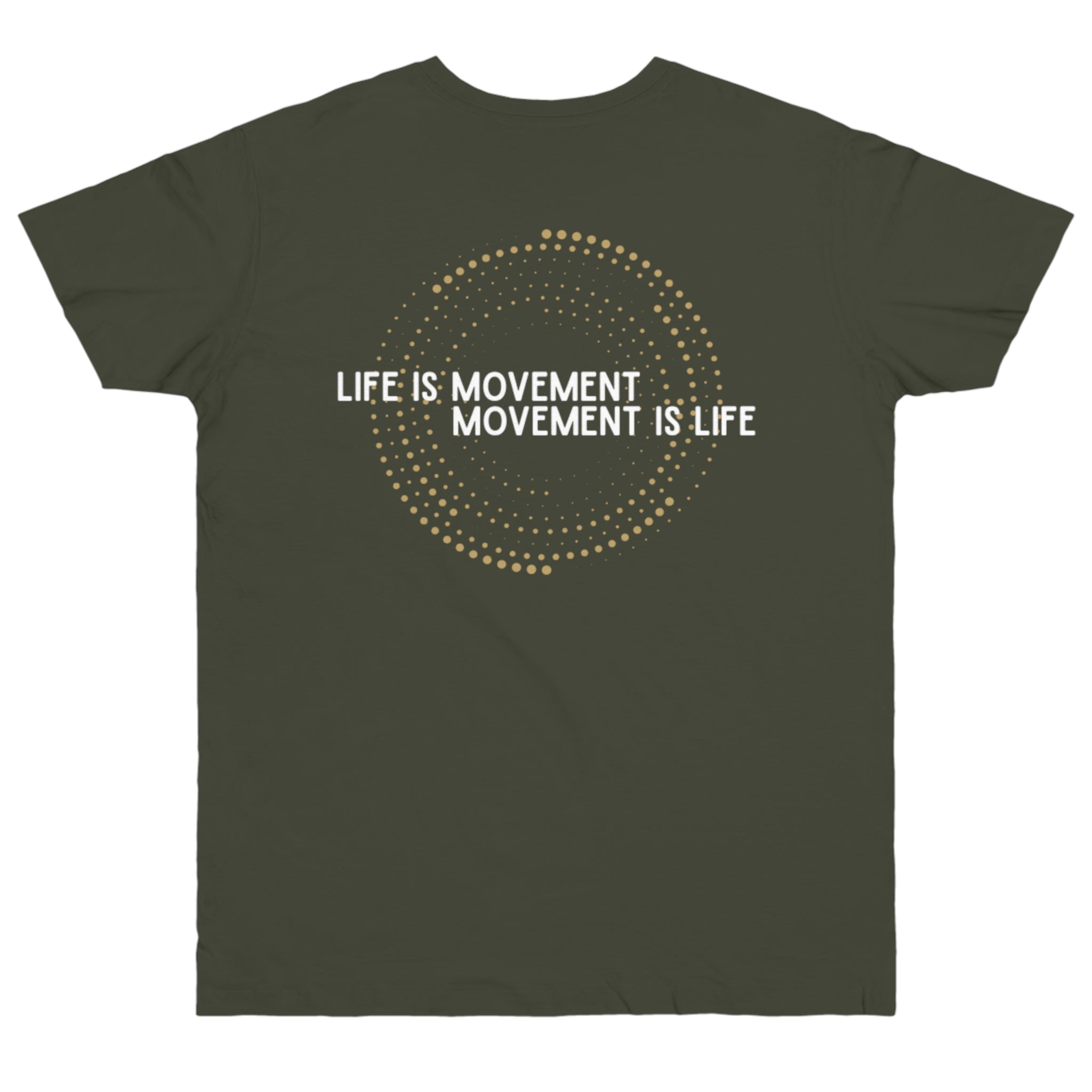 Camiseta Life is Movement – Diseño Inspirado en el Movimiento y la Vida Activa
